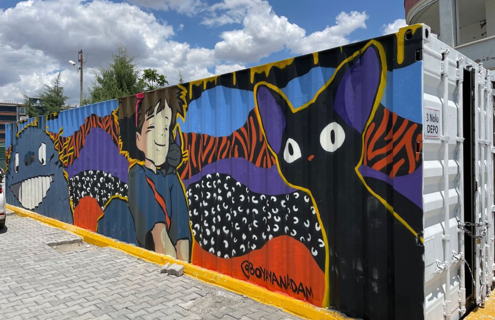 Adıyaman'da çocuklar graffiti sanatçısı ile bir araya geldi - Çocuk Odaklı Habercilik Kütüphanesi